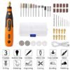 Verilux® 45pcs Mini Cordless Drill Machine, 900Ah USB Rechargeable 3 Speed Small Drill Machin... - Image 3