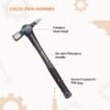 Amazon Basics Hammer Home Kit Fiberglass Handle 3 Pcs Set,Claw Hammer (225 GMS), Sledge Hamme... - Image 3