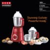 USHA Thunderbolt 800-Watt Copper Motor Mixer Grinder with 3 Jars and 5 Years Motor Warranty(R... - Image 2