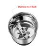 AADHIK Mixer Jar 400 ml Chutney Jar, Quality Stainless Steel Blades, Suitable for All mixer G... - Image 6
