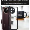 WOW IMAGINE Thermoplastic Polyurethane Shock Proof Clear Protective Back Case For Vivo T3X 5G-Airedge Technology|360 Degree Camera Protection|Transparent Hybrid Back Case Mobile Cover-Black - Image 5