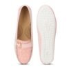 YOHO Bliss Comfortable Slip On Semi Casual Loafer for Women | Stylish Fashion Moccasins Range | Cushioned Footbed Finish | Flexible | Style & All-Purpose | Formal Office Wear Shoe - Image 3
