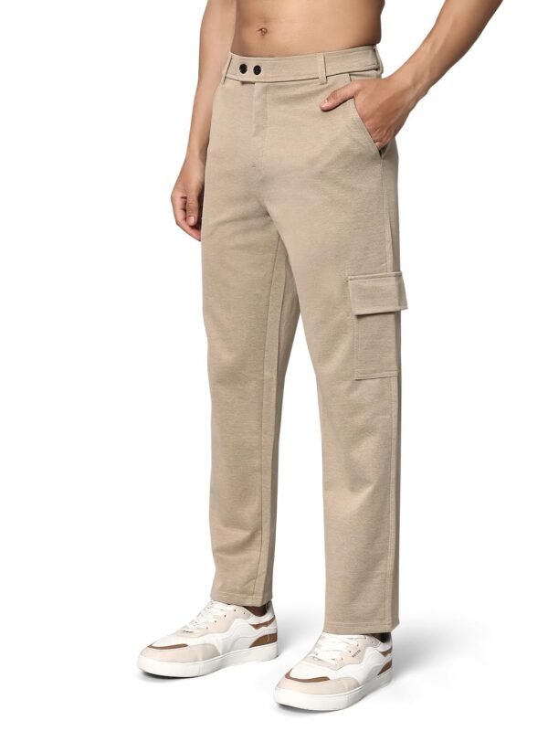 Vogaan Stretchable Lycra Stylish Cargo Pant fo...