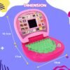 Wembley Kids Computer Toy Baby Laptops for Kids 1 2 3-6 Years Activity Electronics Number & A... - Image 2