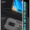 WOW IMAGINE Shock Proof Back Case Mobile Cover for Xiaomi Mi Redmi Note 10 Lite | 9 Pro | 9 Pro Max | Poco M2 Pro (Armor | Hybrid PC + TPU | Full Protection with Ring Holder Kickstand | Carbon Black) - Image 5