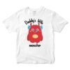 AYMY Daddy's Lil Monster Printed Design Half S... - Image 2