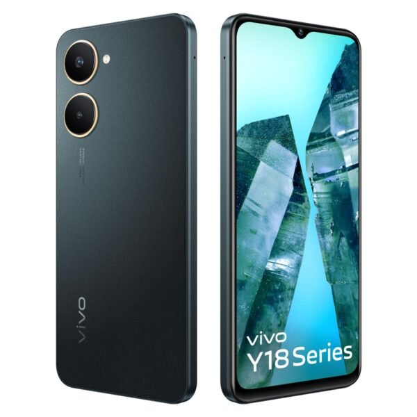 vivo Y18 (Space Black, 4GB RAM, 64GB Storage) with No Cost EMI/Additional Exchange Offers | W...