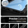 WOW IMAGINE Shock Proof Clear Back Case Mobile Cover for 1+ OnePlus 12R 5G (Hard | Hybrid PC + TPU | Full Armour Device & Camera Protection | Black) - Image 8