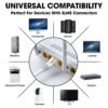 Sounce Cat6 Ethernet Cable, 10-Meter-High Speed 550MHZ / 10 Gigabit Speed UTP LAN Cable Netwo... - Image 3