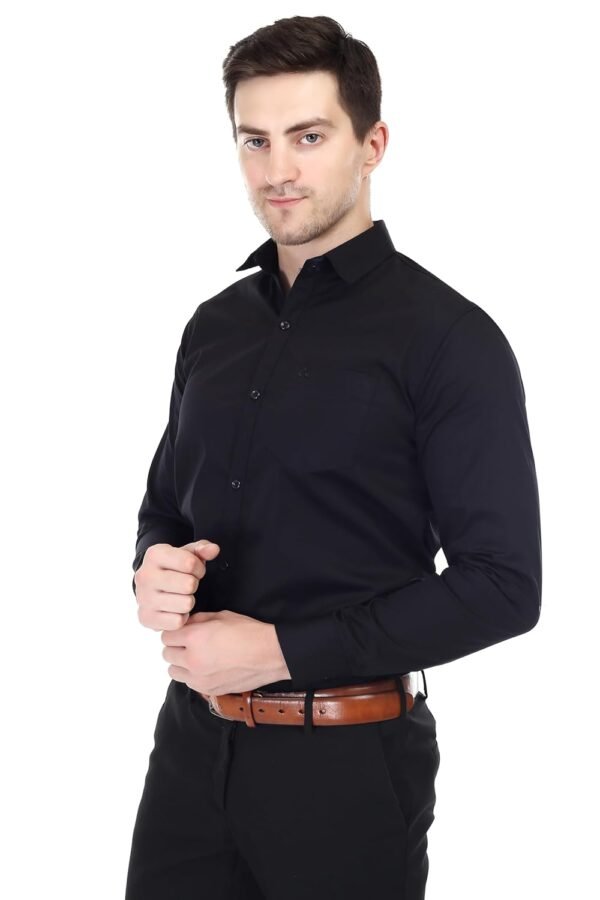 XJARVIS Ozark Cotton Solid Slim Fit Casual Shi...