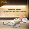 Bajaj Rex Ninja Series 4 Jar 500W Mixer Grinder | DuraCut Blades | 2-In-1 Function Blade In D... - Image 3