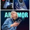 WOW IMAGINE ShockProof Back Case Mobile Cover for Realme Narzo 70X | Realme 12 5G | 12X 5G | C65 5G | N65 5G | Back Cover Case (Tough Armor | Hybrid PC + TPU | Ring Holder & in-Built Kickstand | Blue) - Image 8