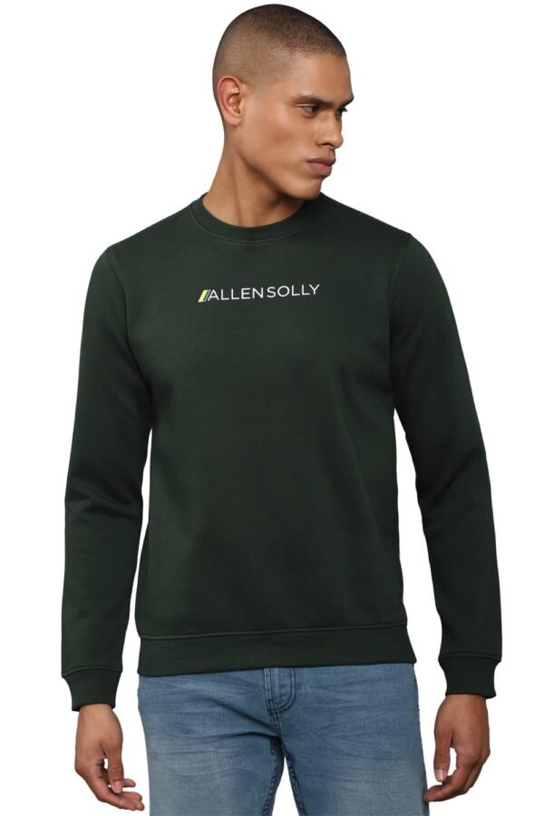 Allen Solly Men Cotton Crew Neck Sweatshirt