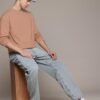 Veirdo® Pure Cotton Round Neck Regular Fit Sol... - Image 5