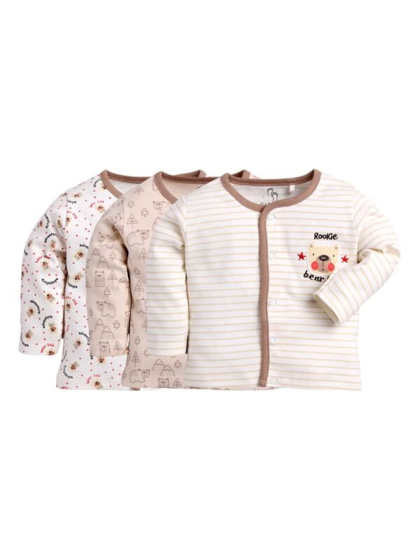 BABY GO Full Sleeve Set of 3 TEES Combo for Ba...