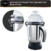 Usha Maximus Plus 800-Watt Copper Motor Mixer Grinder with 4 Jars and 5 Years Motor Warranty(... - Image 5
