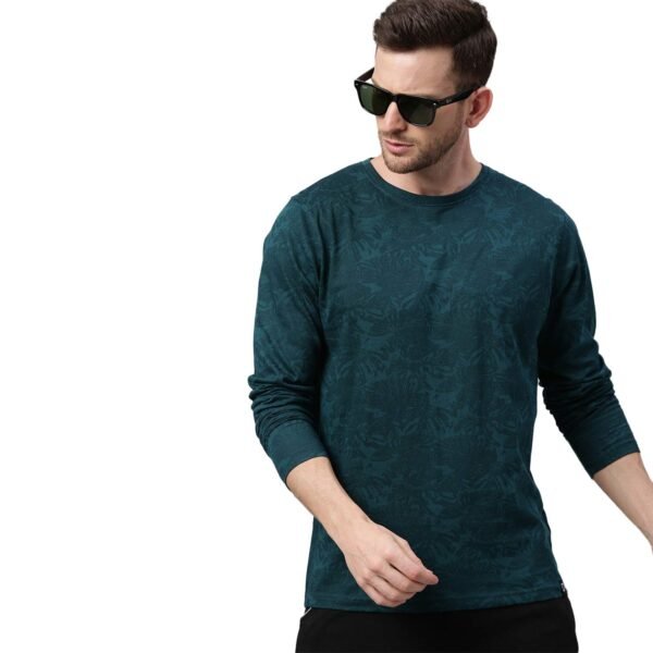 Urbano Fashion Men's Printed Full Sleeve Slim ...