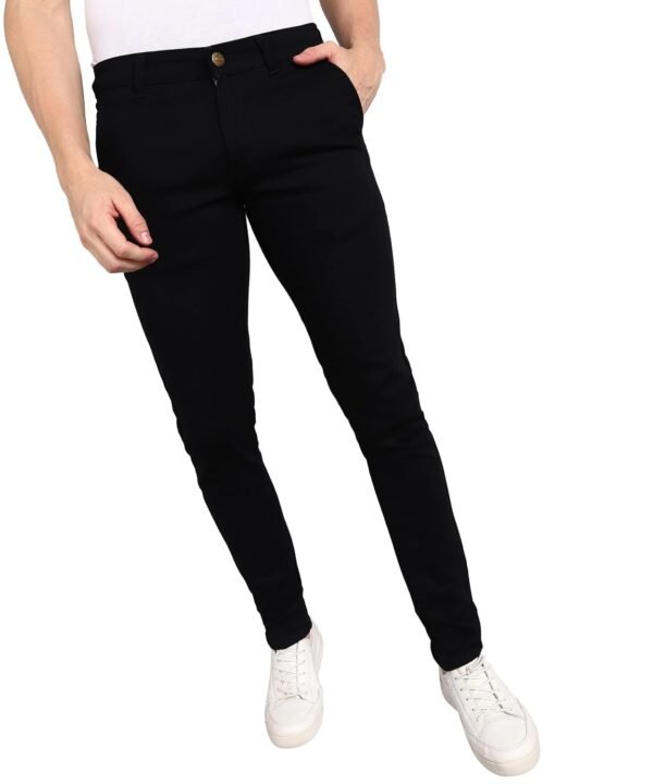 Urbano Fashion Men's Slim Fit Washed Jeans Str...