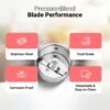 V-Guard Precia Mixer Grinder 500 Watt / 2 Year Motor Coverage by V-Guard / 3 Jar Mixie for Ki... - Image 3