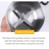 AK Electricals Stainless Steel Multifunctional Mixer Grinder Smash Machine Coffee Beans Elect... - Image 2