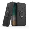 WOW IMAGINE Shock Proof Back Case Mobile Cover for Oppo F9 Pro | Realme U1 (Armor | Hybrid PC + TPU | Full Protection with Ring Holder Kickstand | Carbon Black) - Image 2