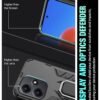 WOW IMAGINE Shock Proof Back Case Mobile Cover for Mi Redmi 12 5G | Redmi 12 4G | Poco M6 Pro 5G (Tough Armor | Hybrid PC + TPU | Full Protection with Ring Holder & in-Built Kickstand | Black) - Image 6