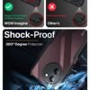 WOW IMAGINE Thermoplastic Polyurethane Shock Proof Clear Protective Back Case For Vivo T3X 5G-Airedge Technology|360 Degree Camera Protection|Transparent Hybrid Back Case Mobile Cover-Black - Image 4