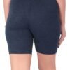 Women worth Cotton Stretchable Cycling Shorts for Girls Combo Pack 2 Knee Length Tights Fit Under Skirts Sports Gym Yoga Running Panties - Image 2
