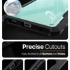 WOW IMAGINE Shock Proof Clear Back Case Mobile Cover for Oppo A52 (Hard | Hybrid PC + TPU | Full Armour Device & Camera Protection | Black) - Image 7