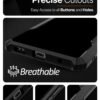 WOW IMAGINE Shock Proof Back Case for Redmi Note 12 5G | Poco X5 5G - AirEDGE Technology | Camera Protection | Transparent Hybrid Mobile Back Case Cover - Black - Image 8
