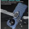 WOW IMAGINE ShockProof Back Case Mobile Cover for Realme Narzo 70X | Realme 12 5G | 12X 5G | C65 5G | N65 5G | Back Cover Case (Tough Armor | Hybrid PC + TPU | Ring Holder & in-Built Kickstand | Blue) - Image 5