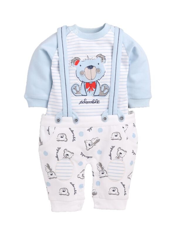 BABY GO Full Sleeve Casual Cotton Dungaree Dre...