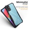 WOW IMAGINE Shock Proof Clear Back Case Mobile Cover for Samsung Galaxy M13 5G (Hard | Hybrid PC + TPU | Full Armour Device & Camera Protection | Black) - Image 6