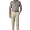 Van Heusen Men's Slim Fit 100% Cotton Checkere... - Image 4
