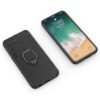WOW IMAGINE Shock Proof Back Case Mobile Cover for Oppo F9 Pro | Realme U1 (Armor | Hybrid PC + TPU | Full Protection with Ring Holder Kickstand | Carbon Black) - Image 3