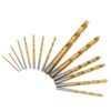 amazon basics High Speed Steel Drill Set for Metal, Wood, & Plastic, 14 Pieces, 1.5 - 10mm, S... - Image 2