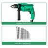 Alpha Corded Electric Impact Drill Machine, 650 W, 13mm Chuck, 2800 Rpm, Variable Speed, Left... - Image 3