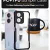 WOW IMAGINE Shock Proof Clear Back Case Mobile Cover for Xiaomi Redmi 13C 5G | Poco M6 5G (Hard | Hybrid PC + TPU | Full Armour Device & Camera Protection | Black) - Image 5