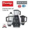(Renewed) Prestige IRIS Plus 750 watt mixer grinder, Black, Plastic - Image 2