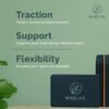 WiseLife Bottle Green Yoga Block | Yoga Brick (Set of 2, Extra Large Size), High Density Premium EVA Foam Material, Soft Surface for balance, support & performance, Yoga Props - Image 7