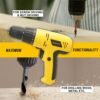 TOMAHAWK® T2246 Electric Screwdriver Drill Machine with 3-10mm Bits - 300Watt (Max Chuck Size... - Image 4