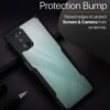 WOW IMAGINE Shock Proof Clear Back Case Mobile Cover for Oppo A52 (Hard | Hybrid PC + TPU | Full Armour Device & Camera Protection | Black) - Image 6