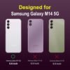 Zapcase Back Case Cover for Samsung Galaxy M14 5G | Compatible for Samsung Galaxy M14 5G Back Cover | Liquid Silicon Case for Samsung Galaxy M14 5G with Camera Protection |Lavender - Image 6