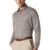 Van Heusen Men's Slim Fit 100% Cotton Checkere... - Image 3