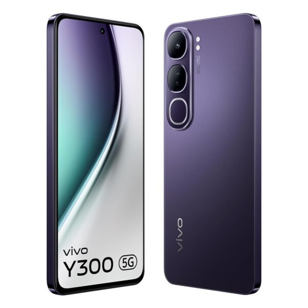 Vivo Y300 5G (Phantom Purple, 8GB RAM, 256GB Storage) with No Cost EMI/Additional Exchange Of...