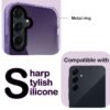 A rtistque Ultra Stylish Back Cover Case for Samsung Galaxy A35 5G | Premium Shockproof TPU | Protective Design | Samsung A35 5G Back Cover - Purple - Image 3