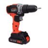 BLACK+DECKER Bcd003C1 18V 10Mm Cordless Variable Speed Hammer Drill Machine With 1X1.5Ah Li-I... - Image 7