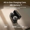 DJI Mic Mini (2 TX + 1 RX + Charging Case), Ultralight, Detail-Rich Audio, 48h Use, Noise Cancelling, Automatic Limiting, Wireless Microphone for Camera/iPhone/Android, Vlog, Streaming - Image 4