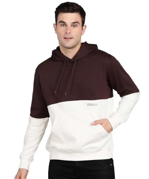 Alan Jones Clothing Men's Cotton Hooded Neck H...