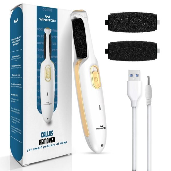 Winston Callus Remover for Feet Electronic Foot Scrubber for Dead Skin, Electric Pedicure Mac...